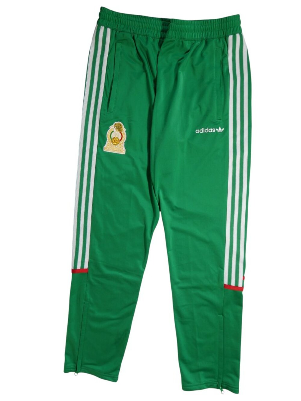 Adidas Men’s Mexico FMP TP 1986 Green Track Pants Size Large - Picture 3 of 7